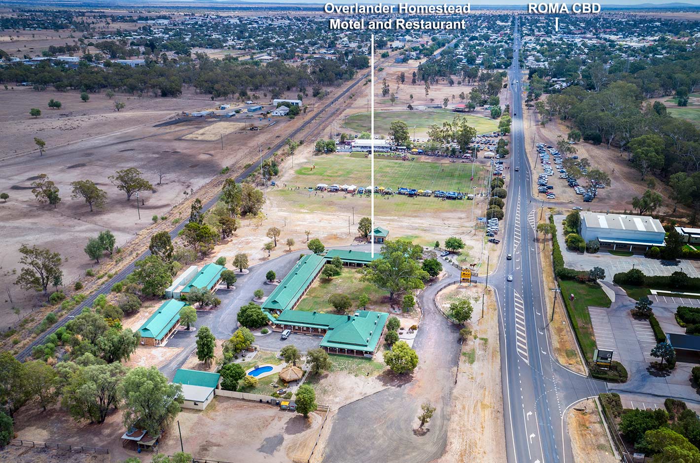 The Overlander Homestead Motel Roma Queensland