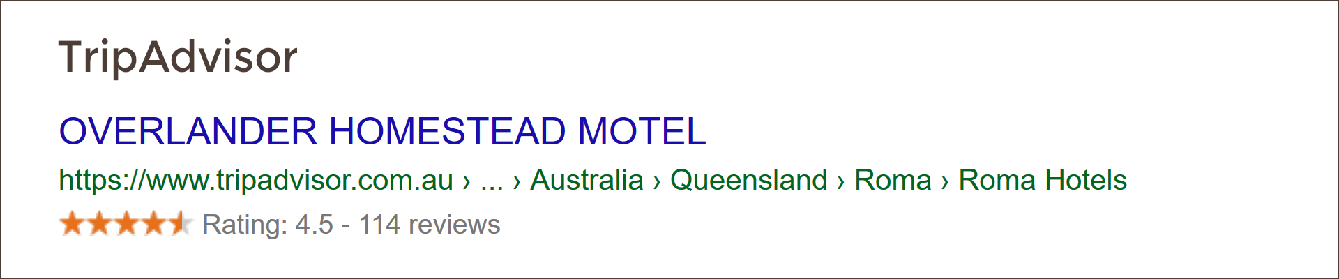 TripAdvisor Reviews of The Overlander Homestead Motel Roma Queensland